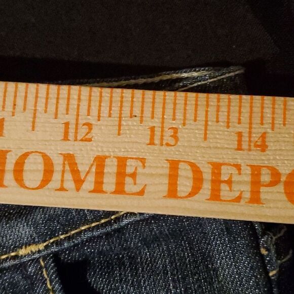 David Kahn Jeanswear Bermuda Denim Jean Shorts Size 27 - Picture 8 of 10